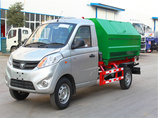 福田伽途4方勾臂垃圾车