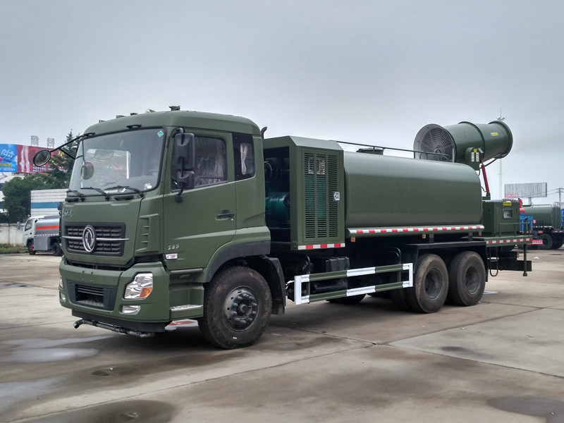 东风天龙16吨军用多功能抑尘车