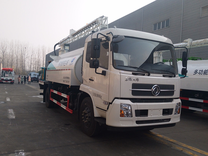 东风天锦火车抑尘车（火车抑尘 自动启停）