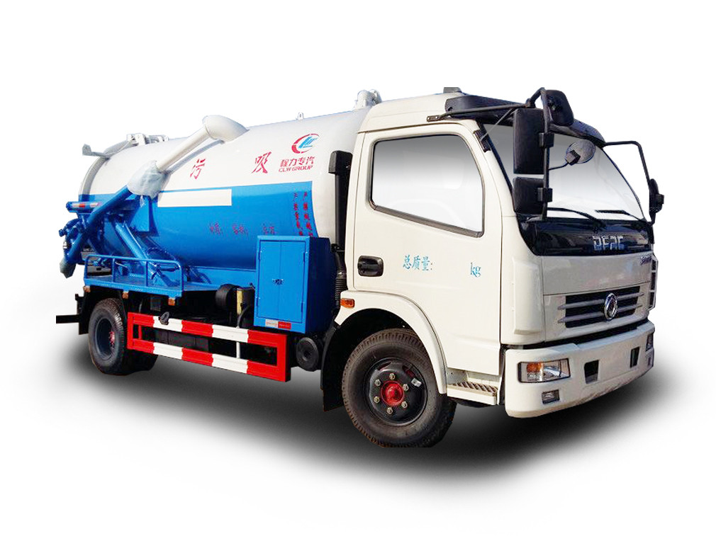 东风多利卡8方吸污车