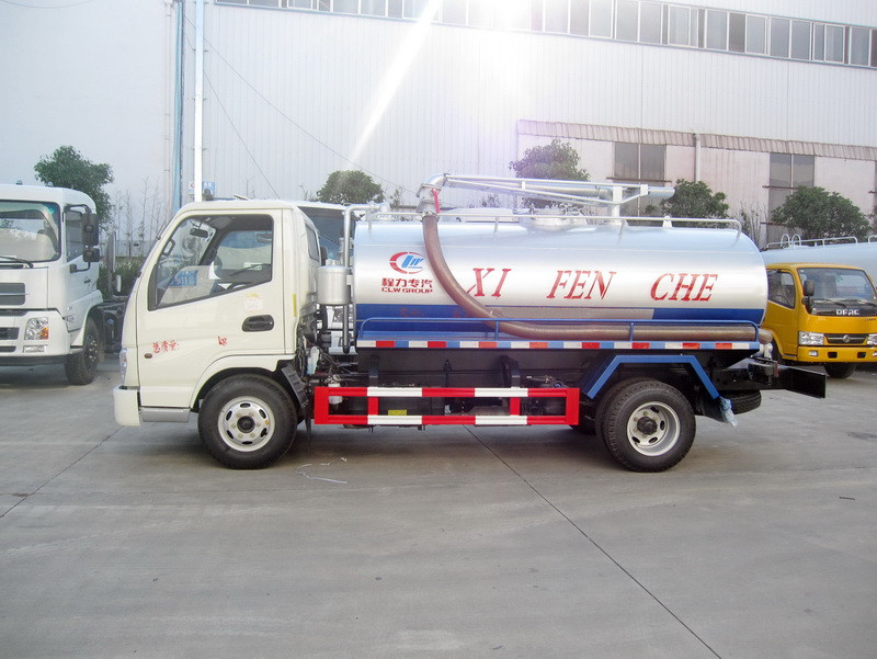 东风蓝牌3吨吸粪车