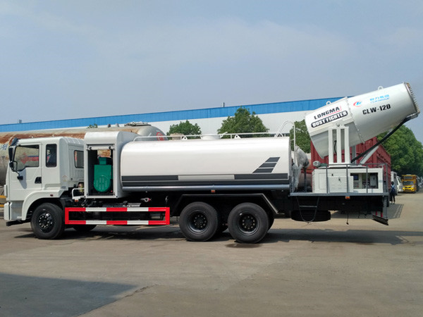 程力东风后双桥16立方多功能抑尘车