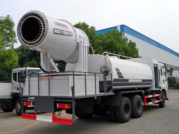 程力东风后双桥16立方多功能抑尘车