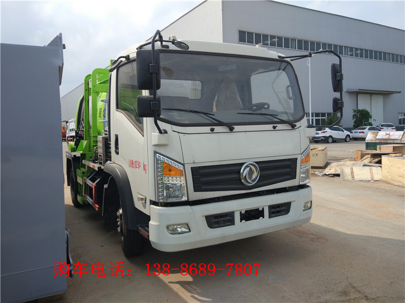 新款东风御虎6方餐厨垃圾车全新低价转让