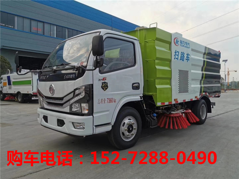 国六东风多利卡扫路车