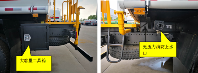 程力洒水车细节展示