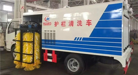 东风牌护栏清洗车-东风牌护栏清洗车厂家