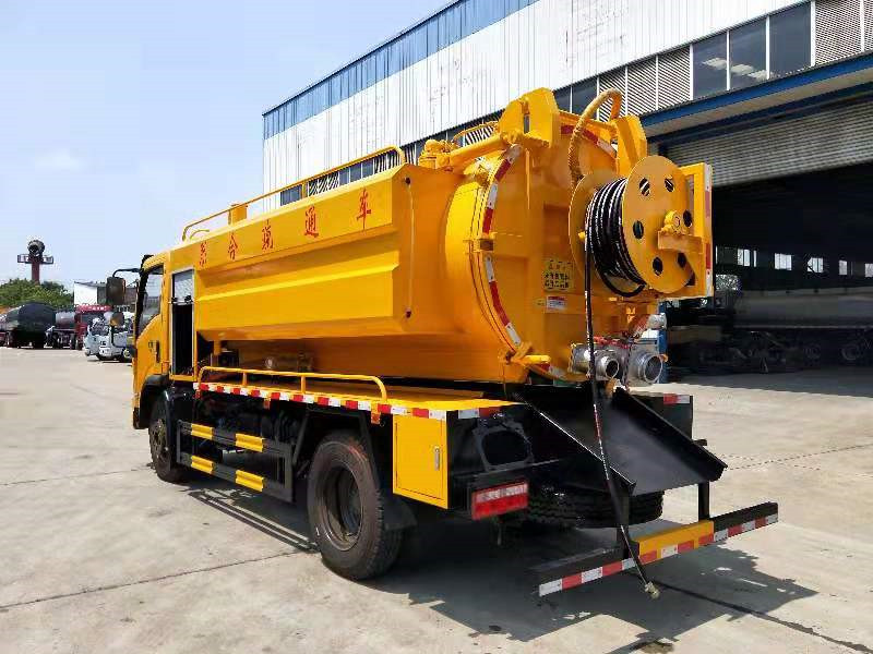 东风国六清洗吸污车推荐