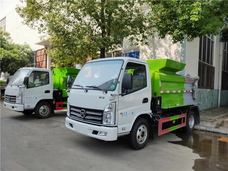 凯马餐厨垃圾车图片