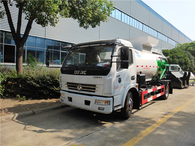 东风餐厨垃圾车图片