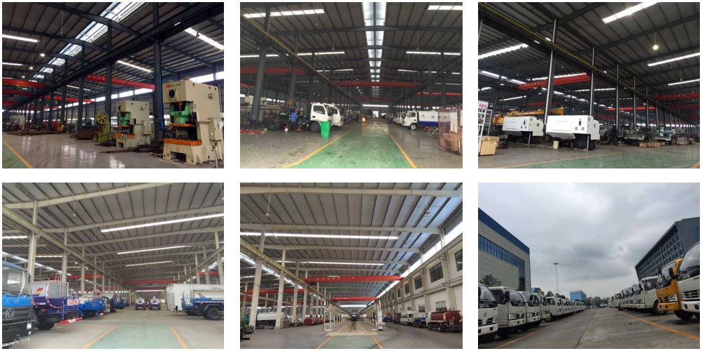 程力绿化洒水车生产流水线展示