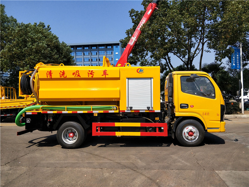 国六清洗吸污车现车