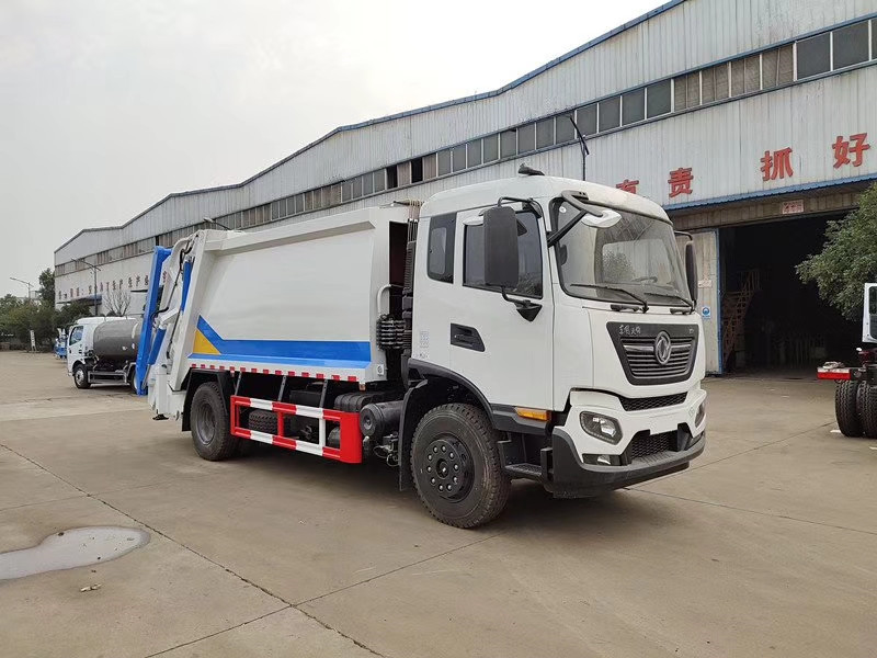 东风天锦国六天燃气压缩垃圾车