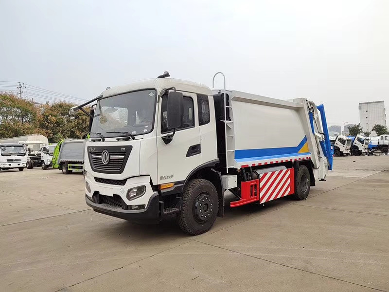 东风天锦国六天燃气压缩垃圾车