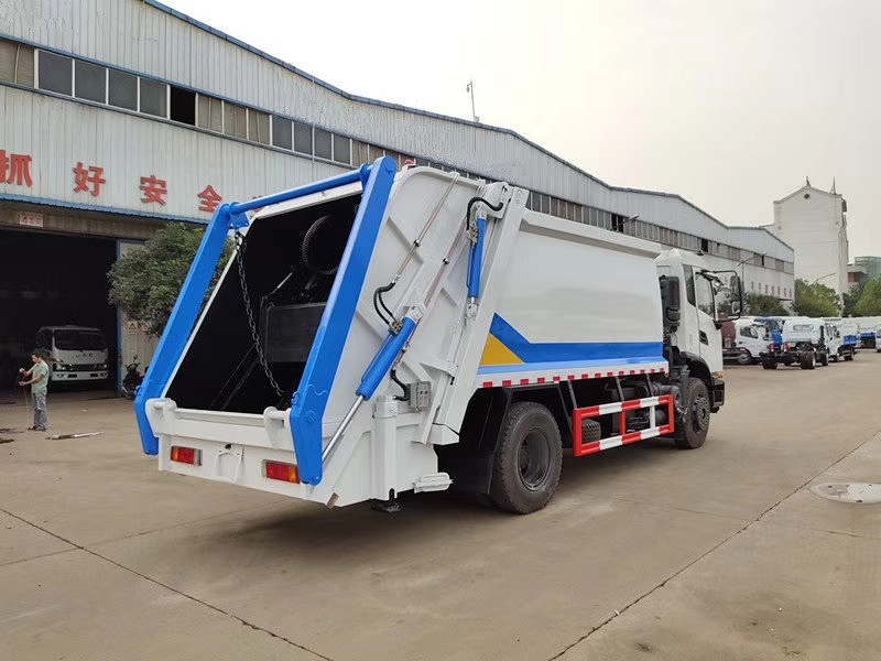 东风天锦国六天燃气压缩垃圾车