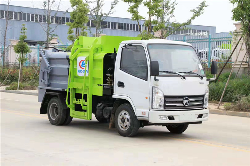 凯马蓝牌餐厨垃圾车,压缩垃圾车