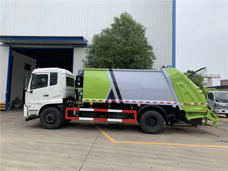 天锦智能压缩垃圾车，一款可以自动诊断故障的压缩垃圾车