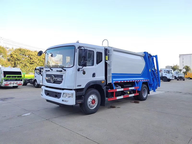 东风12方摆臂压缩垃圾车