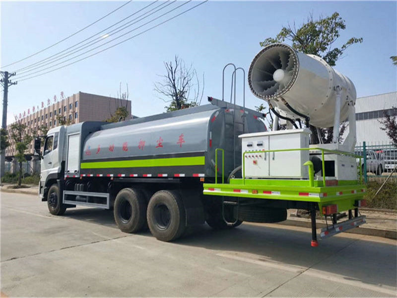 东风天龙后双桥抑尘车厂家直销电话：152-7288-0490邹经理。