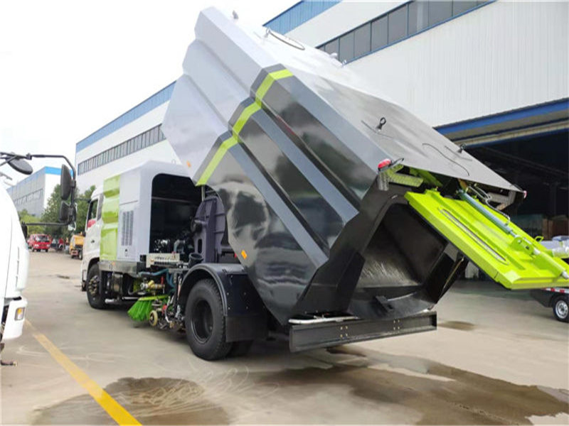 洗扫车扫不干净排除方法: