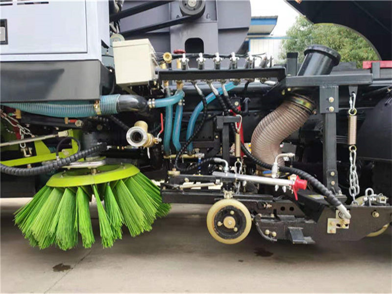 洗扫车扫不干净排除方法: