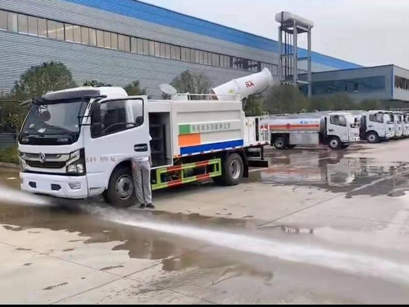 东风纯电动抑尘车