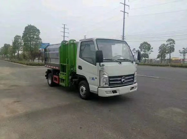 程力专汽挂桶垃圾车