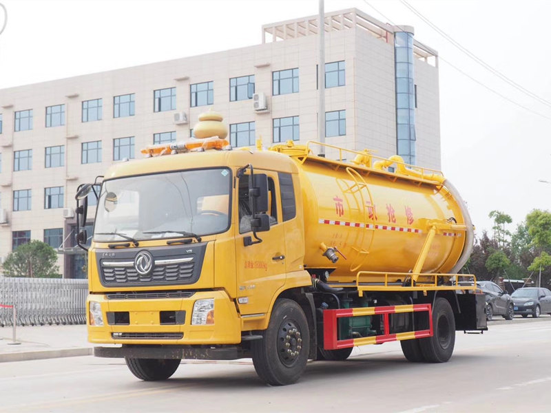 国六东风天锦（15方）清洗吸污车