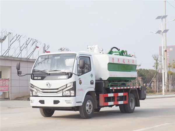 国六东风多利卡（6方）清洗吸污车