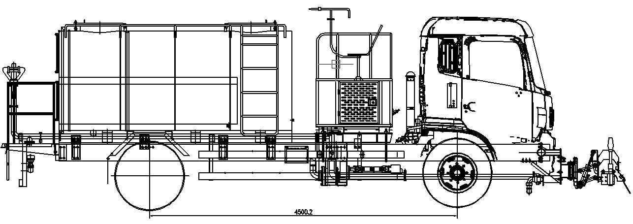 程力威牌CLW5116GQXD5型清洗车