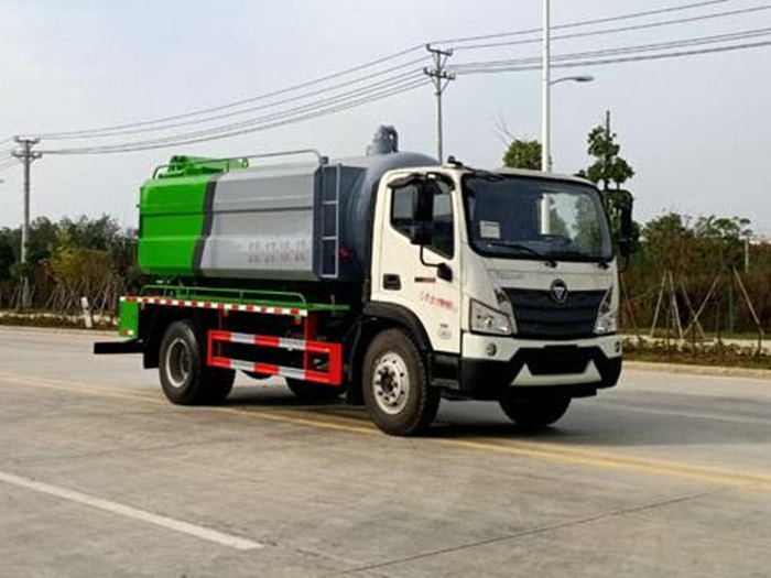 程力威牌CLW5121GQW6CF型清洗吸污车