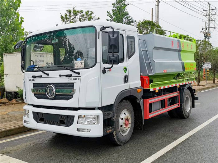 程力威牌CLW5180GQW6型清洗吸污车