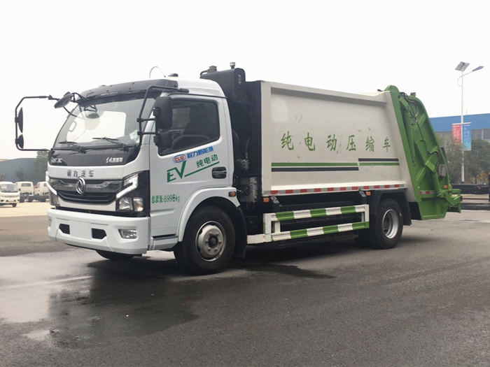 程力牌CL5090ZYSBEV型纯电动压缩式垃圾车